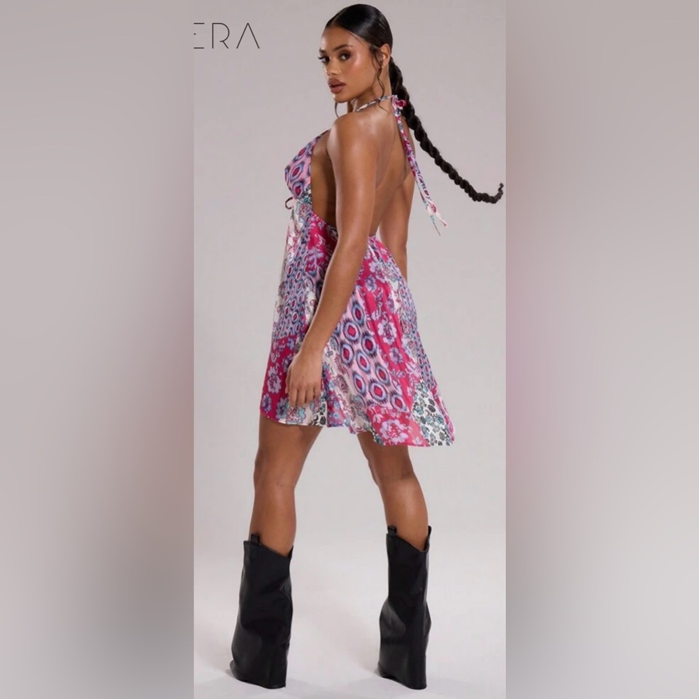 Musera Patterned Flowy Top - Picture 2 of 4